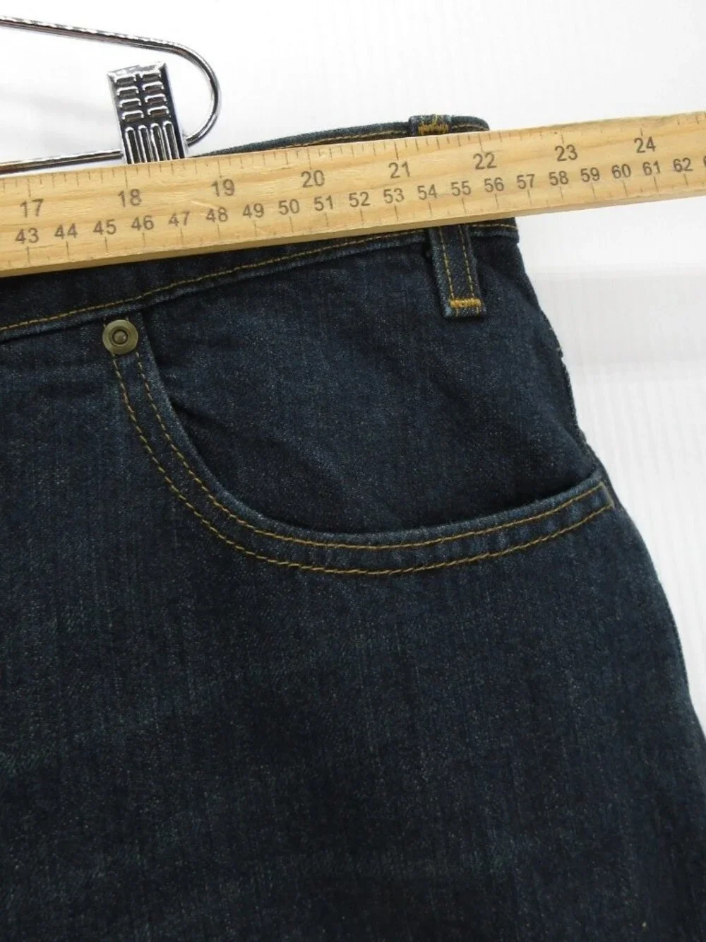 Bills Khakis Jeans 44X32 Straight Classic Fit Denim Rinse Heritage NEW